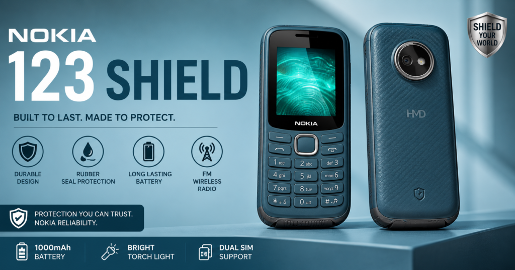 HMD Nokia 123 Shield Review and Features