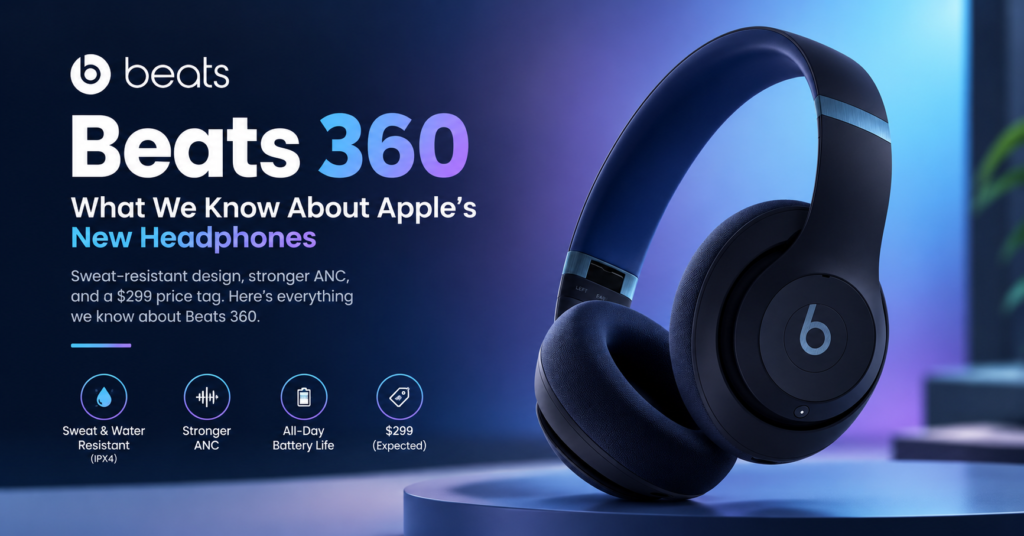 Beats 360 leaks reveal sweat-resistant design, stronger ANC, and a $299 price tag. Here's everything we know about Apple's next headphones.